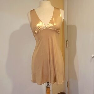 Mini dress, gold, s